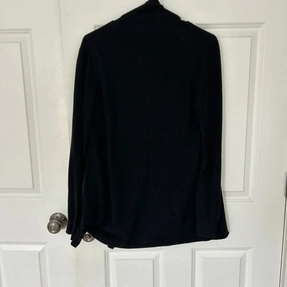 Joan Vass black cardigan sweater size medium - Picture 3 of 5